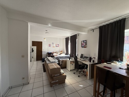 Wohn- und Schlafzimmer - Erdgeschoßwohnung zur Miete in Münster