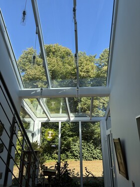verglastes Treppenhaus - 