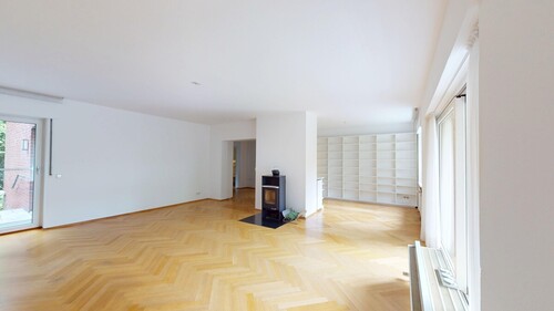 Blick zum Essbereich - 3 Zimmer Erdgeschoßwohnung in Münster