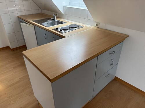 Küchenzeile - Dachgeschoßwohnung mit 26,00 m² in Münster zur Miete