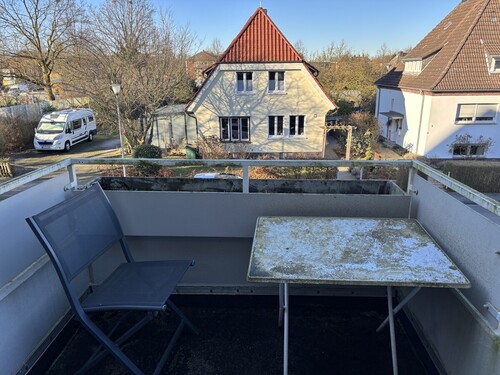 Sicht vom Balkon - Appartement mit 29,26 m&sup2; in Münster zum Kaufen