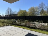 Blick von der Terrasse - Erdgeschoßwohnung mit 78,50 m² in Telgte zum Kaufen