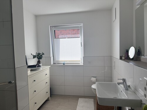 Badezimmer - Etagenwohnung mit 78,71 m&sup2; in Telgte zur Miete
