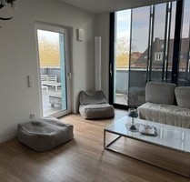 Urbaner Wohntraum: Stilvolle Maisonette-Wohnung mit großzügiger Dachterrasse in Münster!