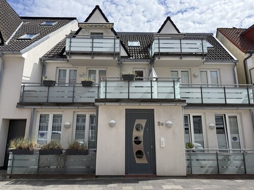 Ansicht - Norderney: Damenpfad! Bezugsfreie 3-Zimmerwohnung mit 2 Balkonen