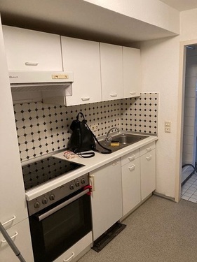 Küchenzeile - Etagenwohnung mit 37,00 m&sup2; in Münster zur Miete