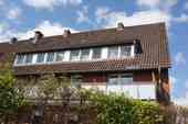 Gartenansicht - MS-Gremmendorf, schöne Dachgeschosswohnung als Kapitalanlage!