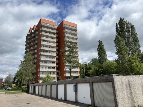 Ansicht mit Garagenhof - 2 Zimmer Etagenwohnung zum Kaufen in Münster