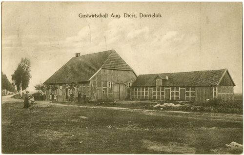 Alte Ansicht - 9 Zimmer Bauernhaus, Landhaus in Varrel b Sulingen
