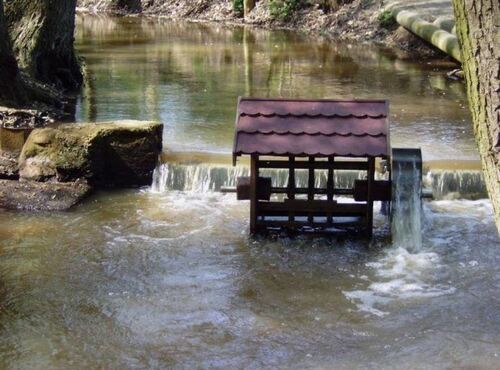 Die Klappermühle im Pfarrbusch - 