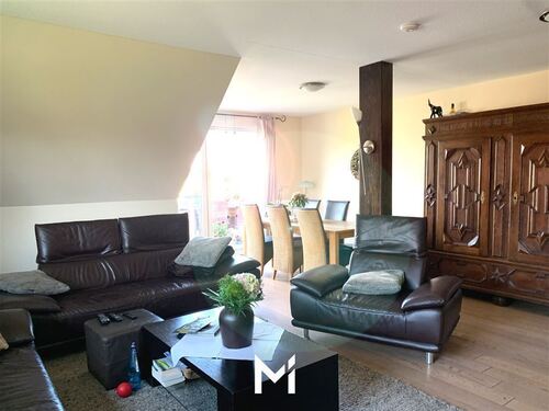 Wohn- und Esszimmer im Dachgeschoss - 