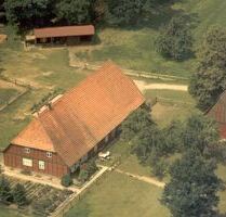 Historischer Niedersachsen- Bauernhof in Fachwerk mit Pferdeboxen u. tollen Eichenbaumbestand - Diepenau