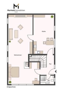 Wohnhaus Obergeschoss - 