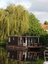 Hausboot in mitten der Natur - 1 Zimmer Ferienhaus in Balge