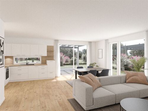 Wohnen - 3 Zimmer Doppelhaushälfte in Steyerberg