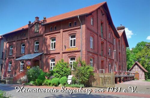 Das Mühlengebäude vom Heimatverein - 
