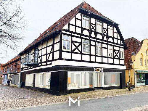 Außenansicht - 2 Zimmer Maisonettenwohnung zur Miete in Nienburg (Weser)