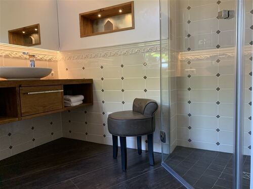 Detail WC - Dusche im EG - 