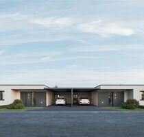 Neubau: Doppelhaus im modernen Bungalow Stil, KfW 55, mit Betreuungskonzept möglich - Steyerberg