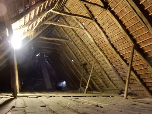 Ausbau Reserve auf dem Dachboden - 