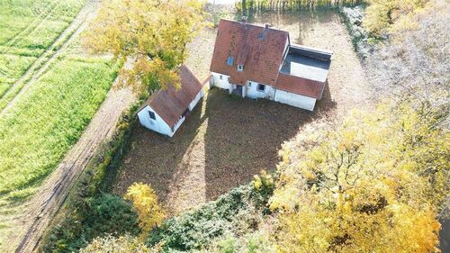 Vogelperspektive - 5 Zimmer Einfamilienhaus in Petershagen