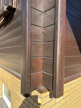 Detail Blockhausverbindung - 