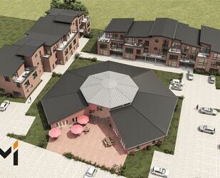 Neubau Penthouse, tolle Architektur mit Fahrstuhl. Klimaneutral u. sicherer Rendite über 20 Jahre - Barenburg bei Sulingen