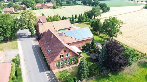 Vogelperspektive - 5 Zimmer Resthof zum Kaufen in Stolzenau