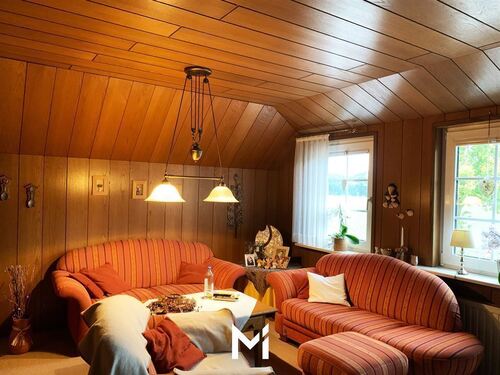 Wohnzimmer der Betreiberwohnung - 