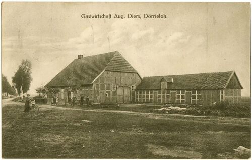 Alte Ansicht - 9 Zimmer Bauernhaus, Landhaus in Varrel b Sulingen