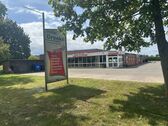 Werbeschild direkt an der Haupstraße - Lagerhaus in Stolzenau zum Kaufen
