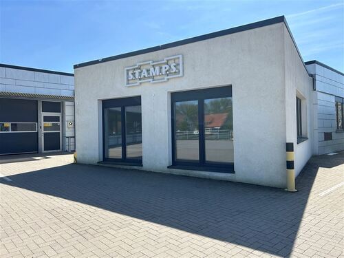 Außenansicht Bürofläche - 1 Zimmer Lagerhaus in Steyerberg
