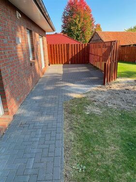 Terrassenbereich mit Sichtschutz - 