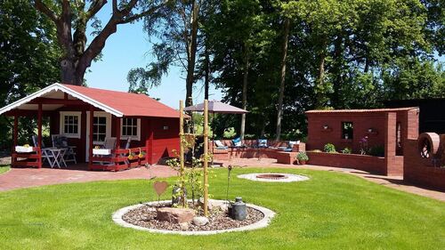 Gartenhaus, Garten Parkähnlich angelegt - 