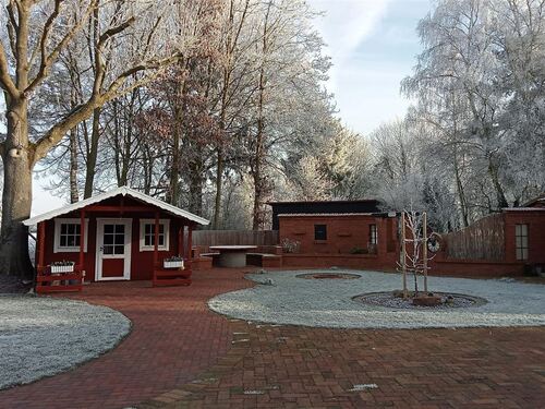 Liebevoll gestalteter Garten - 9 Zimmer Bauernhaus, Landhaus zum Kaufen in Varrel b Sulingen