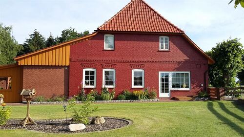 Ansicht von hinten - Bauernhaus, Landhaus mit 235,77 m² in Varrel b Sulingen zum Kaufen