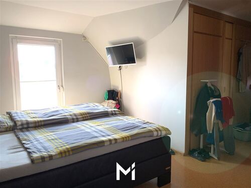 Elternschlafzimmer Dachgeschoss mit Balkon - 