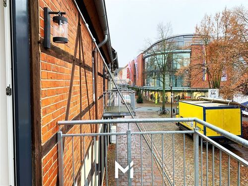Balkon - Maisonettenwohnung mit 100,45 m&sup2; in Nienburg (Weser) zur Miete