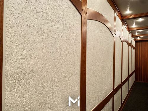 Fachwerkwand im großen Saal - 