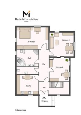 Mietobjekt Erdgeschosswohnung - 