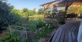 Überdachte Terrasse am Deich - 
