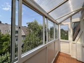 verglaster Balkon - 