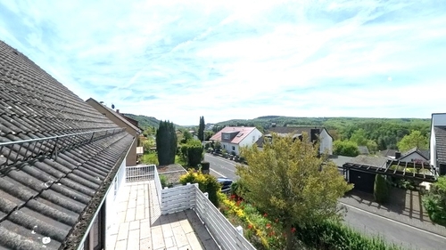 Blick vom Balkon - 