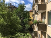 Blick vom Balkon - 6 Zimmer Etagenwohnung zum Kaufen in München