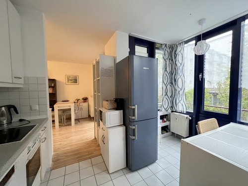 Blick aus der Küche - 