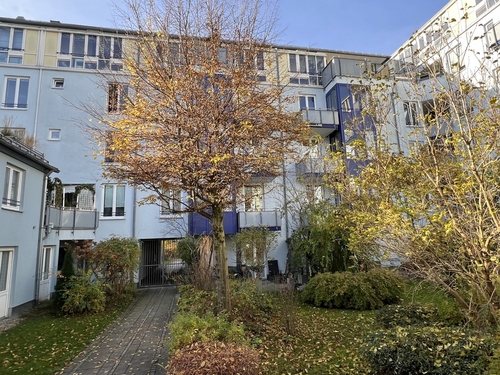 Ansicht Gebäude - Neuhausen pur: Ruhig wohnen, urban leben