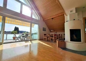 Esszimmer mit Kamin - 