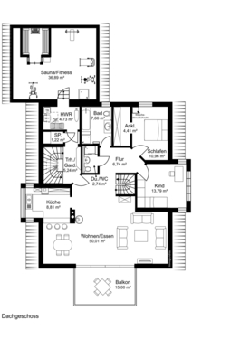 Obergeschoss - 