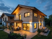 Ansicht Süd - Modernes Einfamilienhaus in ruhiger und zentraler Lage in Eichenau