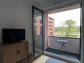 Blick zum Balkon - 